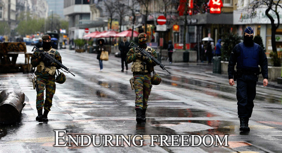 enduring freedom bruxelles